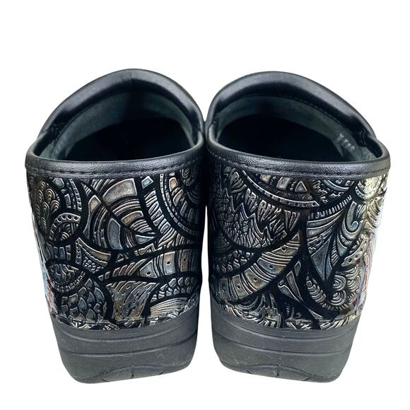 Dansko Women’s XP Professional Grey Black Fossilized Clog Size 42 US 11.5/12 - Picture 8 of 10